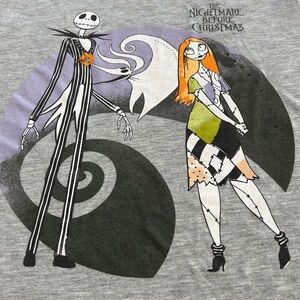 Nightmare Before Christmas Disney long T-shirt.